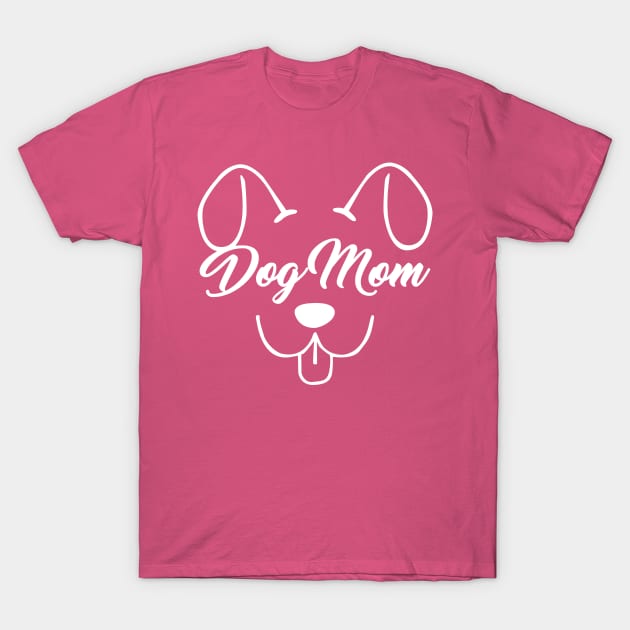 Dog Mom T-Shirt by Carlosj1313